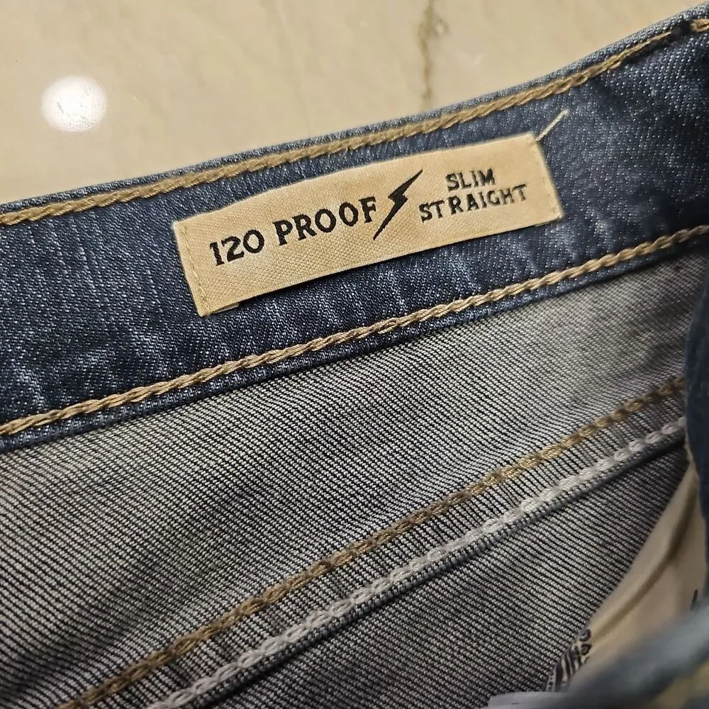 Moonshine Spirit 120 Proof Jeans 38x34 Slim Straight Men's